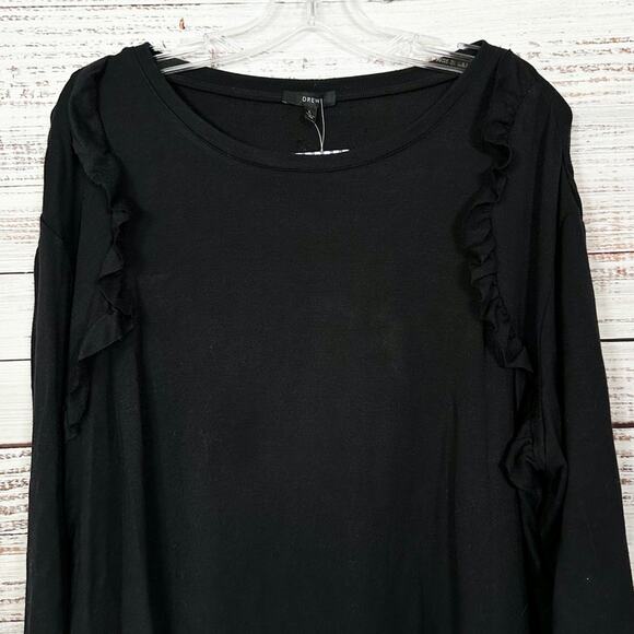 NEW WITH TAGS Drew Chance SUPER SOFT Ruffle Top Size Large, MSRP $142 - Picture 2 of 11